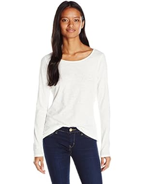 Juniors Stone Slub Jersey T-Shirt