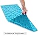 OTHWAY Non-Slip Bathtub Mat Soft Rubber Bathroom Bathmat with Strong Suction Cups (Blue)