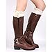2 Pack of Womens Lace Stretch Boot Leg Cuffs Leg Warmers Socks Topper Cuff