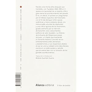 Historia de la guerra del Peloponeso / History of the Peloponnesian War (Spanish Edition)