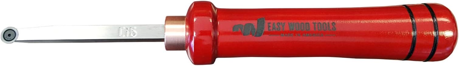Easy Wood Tools Micro Easy Finisher (12011) Wood Turning Tool Scraper/Chisel with Replaceable Carbide Insert