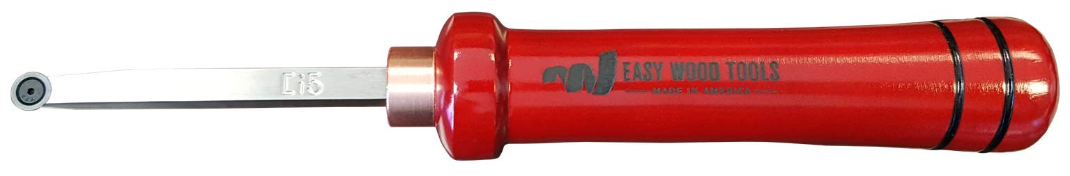 Easy Wood Tools Micro Easy Finisher (12011) Wood Turning Tool Scraper/Chisel with Replaceable Carbide Insert