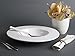 DOWAN 12 Ounce Porcelain Pasta Bowls - 4 Packs, White