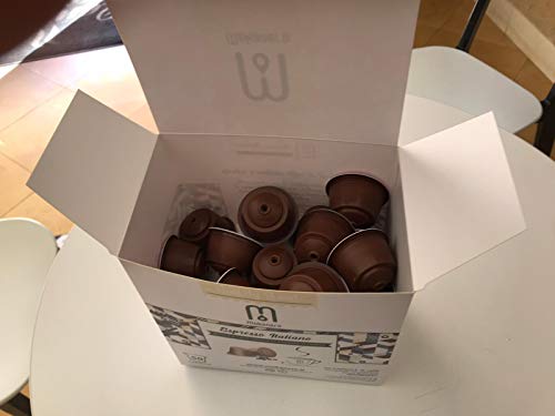 Mokanero - Italienischer Espresso - Mischung aus gerösteten und gemahlenen Kaffeekapseln A Modo Mio - 50 Kapseln – Bild 8
