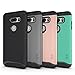 TUDIA DualShield Designed for LG V35 ThinQ Case, [Merge] Heavy Duty Dual Layer Slim Hard Case for LG V35 ThinQ (Matte Black)