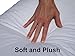 Pillowflex Synthetic Down Alternative Pillow Inserts for Shams - Comfy Pillows for Sleeping, Perfect Pillow & Best Sleeping Pillows, Handmade Down Alternative Throw Pillow Inserts - (20x20 Set of 2)