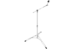 Kuyal Boom Cymbal Stand,Adjustable Double Braced Boom Stand for Drum Hardware Arm Mount Holder Adapter Percussion,Excluding Ride Cymbal