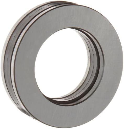 INA 81111TN Cylindrical Roller Thrust Bearing, Polyamide Nylon Cage, Open End, Metric, 55mm ID, 78mm OD, 16mm Width, 4300rpm Maximum Rotational Speed