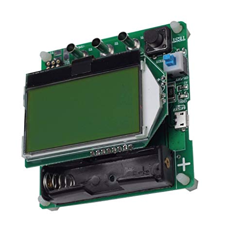 Digital Transistor Tester Diode Triode F C R MOS/PNP/NPN M328 Inductance Capacitance ESR Meter Stevlogs