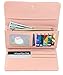 Gino Milano Women's Gold Leather Band Watch & Matching Tri-Fold Wallet Set - Gold
