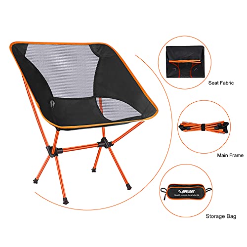 EDEUOEY Ultralight Backpacking Camping Chair Adults Travel Hiking
