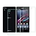 KVAGO for Sony Xperia Z2 Front + Back Tempered Glass Screen Protectors Anti Fingerprint Bubble Free Shatterproof Shockproof Protective Skin Film for Sony Xperia Z2