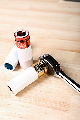 image for ARES 70021-1/2-Inch Drive 19MM Non-Marring Lug Nut Socket - Protective