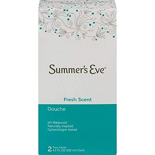 (Pack of 3 Bottles) Summer's Eve Fresh Scent Douche Vinegar & Water, Feminine Wash, 4.5oz Bottles. PH Balanced, Naturally Inspired, Gynecologist Tested (Pack of 3 Bottles, 4.5oz Each Bottle)
