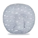 Cozybiub Premium Infant Lounger Cover,Arrow Design Water Resistant Washable Removable Cover for Newborn Lounger,Soft & Washable, Fits Bobby Infant Lounger Pillow(Not Included)