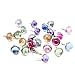 24pcs/lot Mixed 7 Colors 8mm Scrapbooking Rhinestone Brads Paper Fasteners