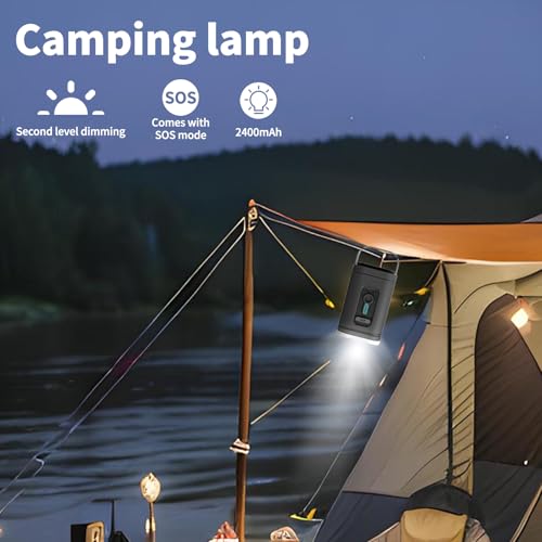 Portable Air Mattress Pump, Kequsprk Electric Air Pump for Inflatables, 2400mAh Rechargeable Quick-Fill Inflator Deflator Mini Vacuum Pumps for Inflatables, Raft Boat, Pool