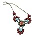 CA Fashion Vintage Flower Jewelry Sweater Chain Necklace Bohemian Style Pendant