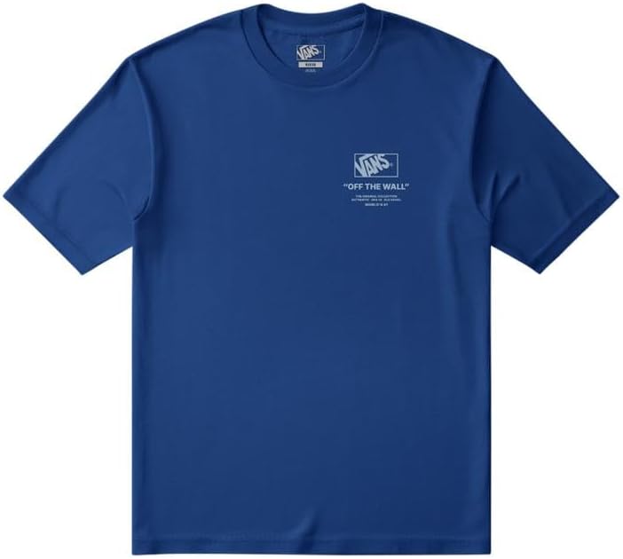 T-Shirt Stacked Hi SS, Bleu Classique