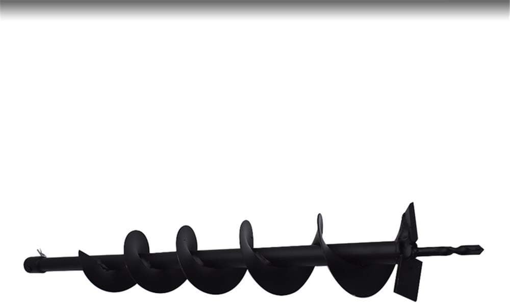 findmall Earth Auger Drill Bits 4" 6" 8" 10" 12" for Gas Powered Post Fence Hole Digger (4inch) : Garden & Outdoor