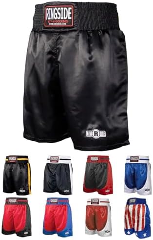 Amazon.com: Title Boxing Edge Boxing Trunks 2.0 Size Small Black