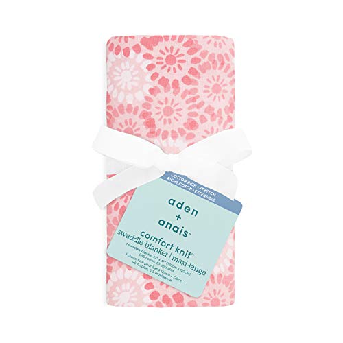 aden + anais Comfort Knit Baby Swaddle Blanket for Newborn Girl and Boy