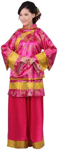 Bysun Women's Republic Kimono Dress Rose RedFS
