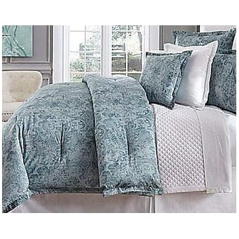 Amazon.com: Chaps Home Damask Stripe Comforter Set, Ivory