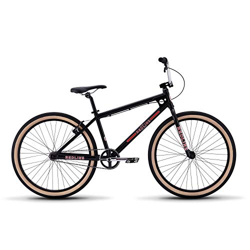 Redline Bikes Sqb-26 BMX Bike with 26″ Wheels, Black