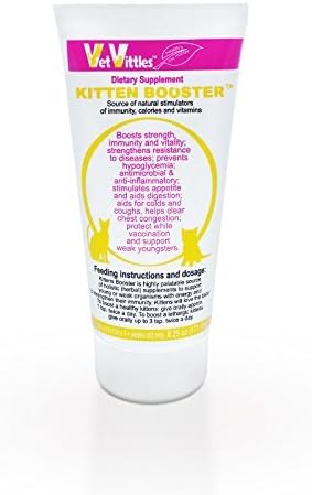 Cat Vitamins Kitten Booster Herbal Supplement