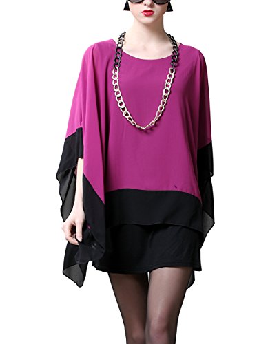 batwing sleeve irregular top