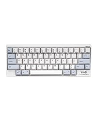 Happy Hacking Keyboard Professional Type-S (Compacto, Blanco, 45G, Teclas impresas, Silente)