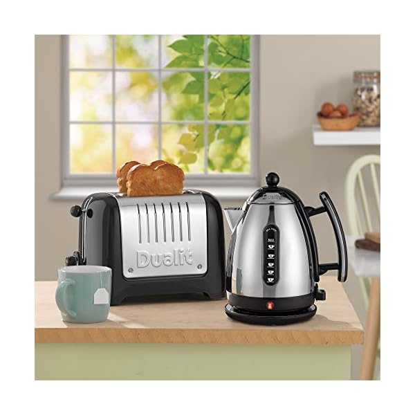 Dualit-2-Slice-Lite-Toaster-11kW-Toasts-60-Slices-an-Hour-Polished-with-High-Gloss-Black-Trim-Bagel-Defrost-Settings-36-mm-Wide-Slots-26205 Dualit 2 Slice Lite Toaster | 1.1kW Toasts 60 Slices an Hour | Polished with High Gloss Black Trim | Bagel & Defrost…