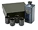 Happy Sales HSSS-DFS08 Japanese Sake Set, Blue