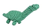 PUPTECK Dog Rope Toy Tough Cotton Dinosaur Puppy Pet Durable Chew Toys for Small or Medium Dogs Biting