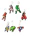 AVIRGO 7 pcs Zipper Pull Charms for Jacket Backpack Bag Pendant Set # 12-2