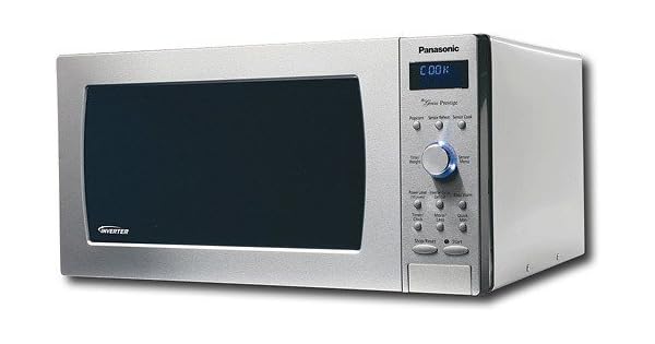Amazon.com: Panasonic nn-sd987sa – 1250 vatios 2.2 CU. FT ...