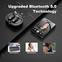 32GB MP3 Player with Bluetooth 5.0, Full Touch