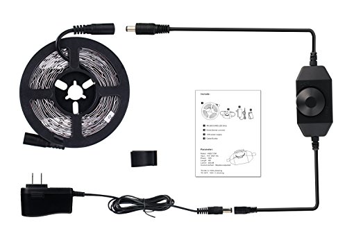 Led Workbench Light,ViLSOM 4M/13Ft Workbench Light Bar,Lights for Work Bench with Dimmer and Power Supply Adaptor for Work Bench,Display Case,Garage Or Shelf.