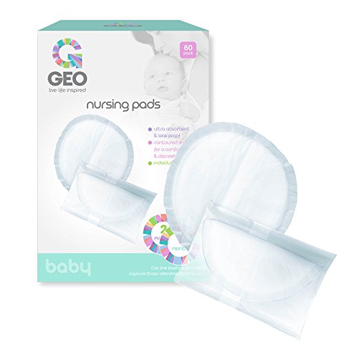 Geo Nursing Pads, (4 Packs of 60ct)