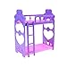 uhoMEy Mini Bouble bed for barbie doll, kelly Dollhouse Furniture Accessory Gift for Girls