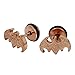Stainless Steel Mens Womens Batman Pattern Stud Earrings Bonnie