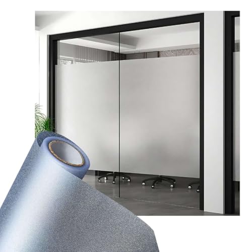 Adesivo Vinil Jateado Cristal Envelopar Vidro Janela Box Impermeável 5m x 1m