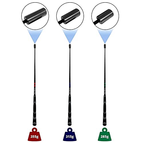 Detroit Golf Co. 3 Piece Swing Speed Accelerator Overspeed Swing
