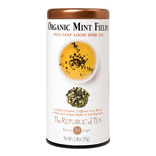 The Republic of Tea Organic Mint Fields Herb Tea by The Republic of Tea - 1.8 oz looseUSDA Organic