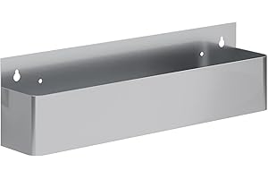 AMGOOD 22 in. Single Tier Stainless Steel Speed Rail Rack for Commercial Bars, NSF