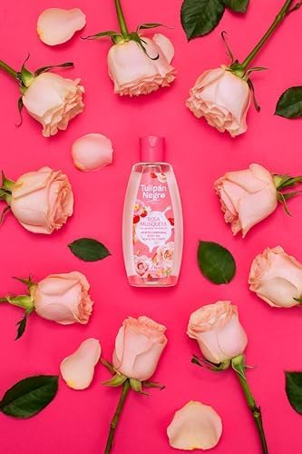 Tulipán Negro - Body Oil Rosa Mosqueta, Aceite Corporal Nutritivo y Regenerador, Hidratación y Suavidad para la Piel, 200 ml