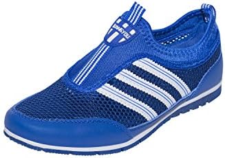Vell Men's Casual Sneakers Ultra Lightweight Breathable Mesh Sport Walking Running Shoes (10 D(M) US, Blue&amp;White)