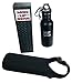 Ultimate Covert Bottle Cooler- Beer Bottle Protection and Cooler with Neoprene Cover (Black Powder-Coated Stainless Steel)