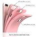 i-Blason iPhone 7 Plus Case, Silicone Flexible Shock Absorbing Case for Apple iPhone 7 Plus (Pink)
